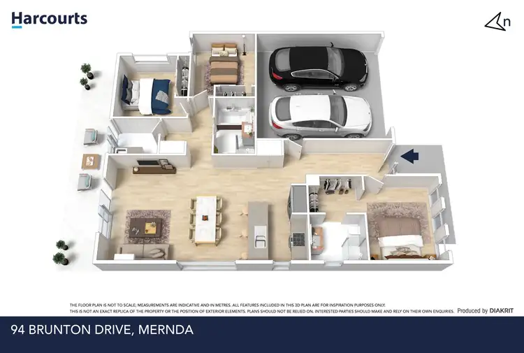 Floorplan of Homely house listing, 94 Brunton Drive, Mernda VIC 3754