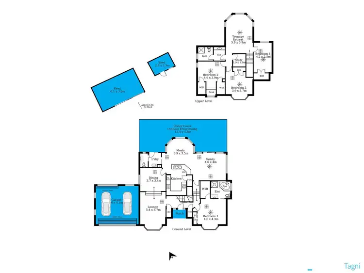 Floorplan of Homely house listing, 20 The Oaks Parade, Aberfoyle Park SA 5159