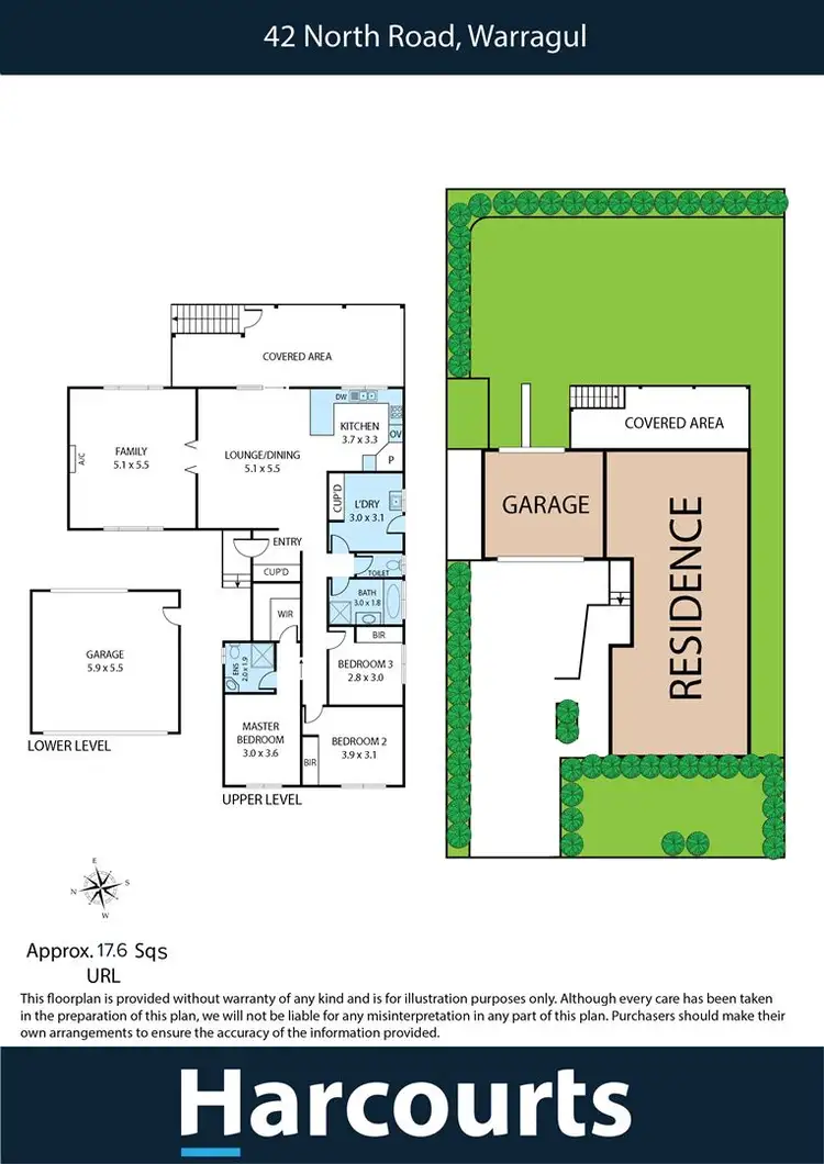 Floorplan of Homely house listing, 42 North Road, Warragul VIC 3820