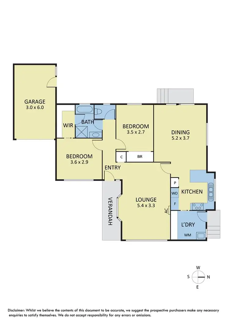 Floorplan of Homely unit listing, 2/18 Ellison Street, Blackburn VIC 3130