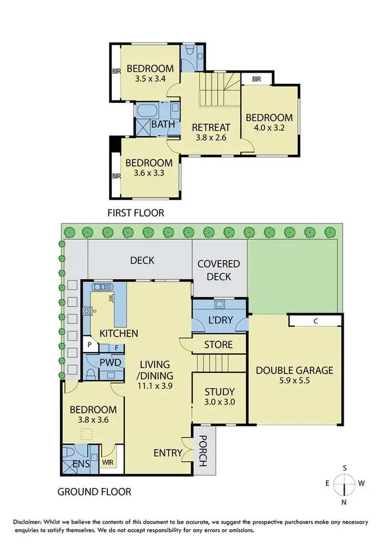 Floorplan of Homely townhouse listing, 2/16 Maple Street, Mount Waverley VIC 3149