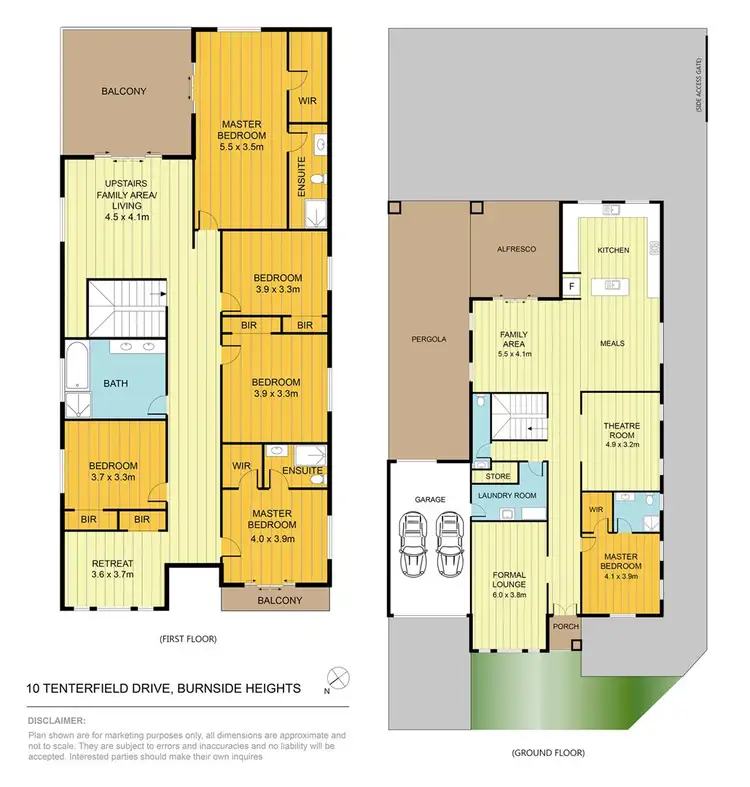 Floorplan of Homely house listing, 10 Tenterfield Drive, Burnside Heights VIC 3023