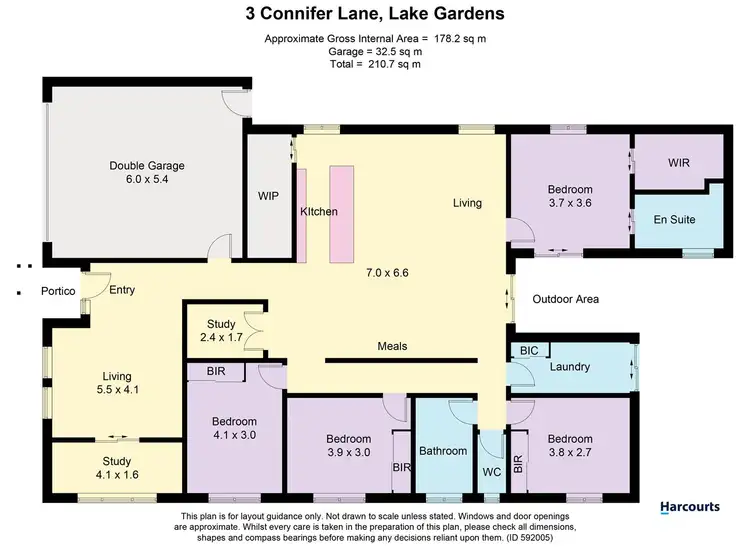 Floorplan of Homely house listing, 3 Connifer Lane, Lake Gardens VIC 3355