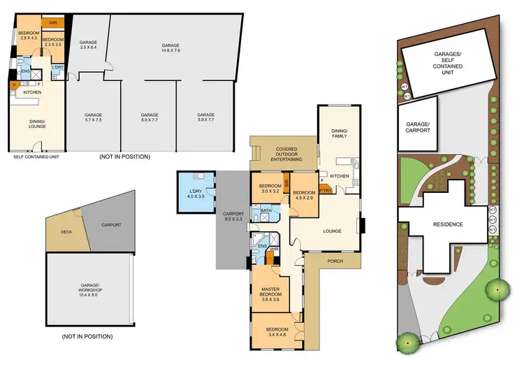 Floorplan of Homely house listing, 254 Liverpool Road, Kilsyth South VIC 3137