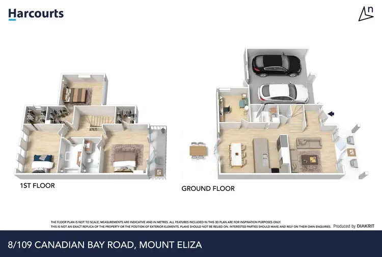 Floorplan of Homely townhouse listing, 8/109 Canadian Bay Road, Mount Eliza VIC 3930