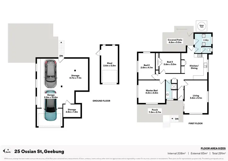Floorplan of Homely house listing, 25 Ossian st, Geebung QLD 4034