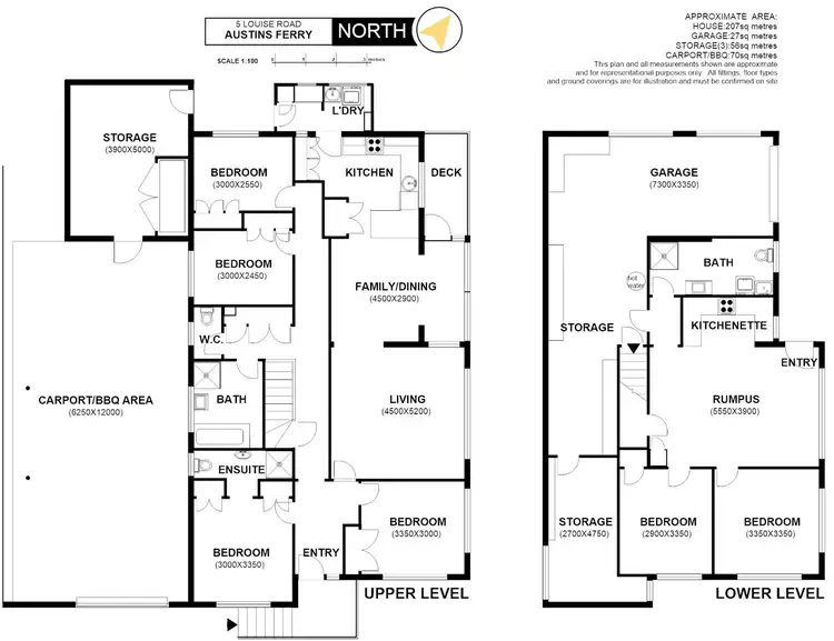 Floorplan of Homely house listing, 5 Louise Road, Austins Ferry TAS 7011