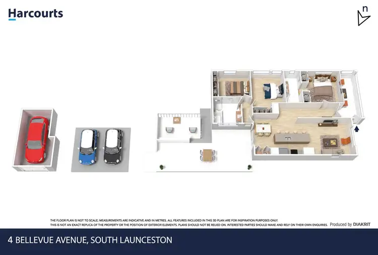 Floorplan of Homely house listing, 3/4 Bellevue Ave, South Launceston TAS 7249