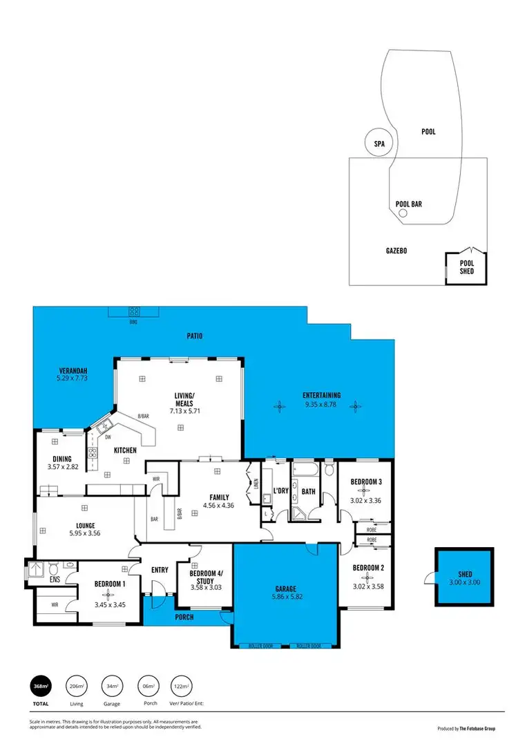 Floorplan of Homely house listing, 14 McIntosh Court, Wynn Vale SA 5127