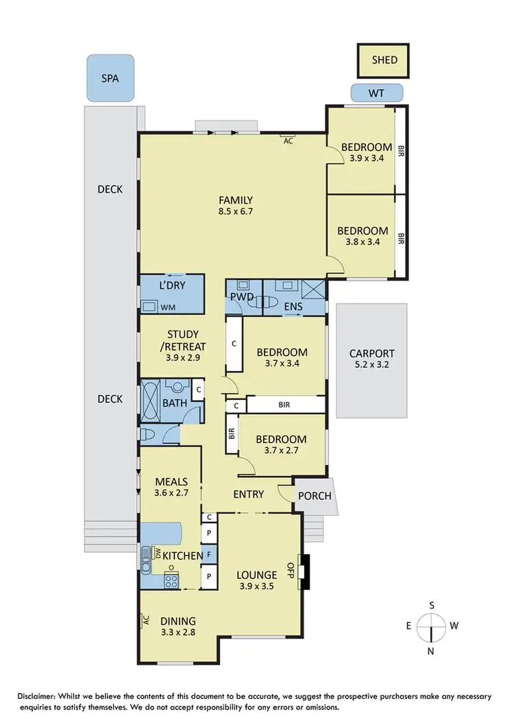 Floorplan of Homely house listing, 4 Keogh Court, Box Hill South VIC 3128