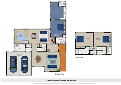Floorplan of Homely house listing, 19 Glenhaven Street, Woonona NSW