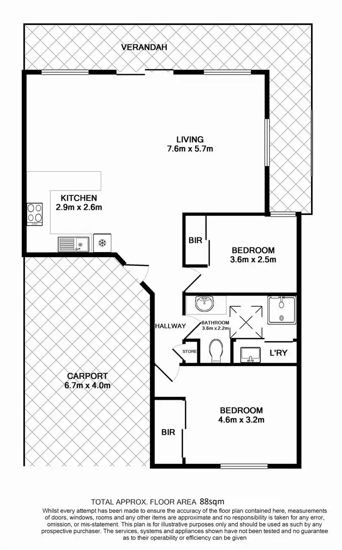 Floorplan of Homely house listing, 352 Argyle Drive, Kingston TAS 7050