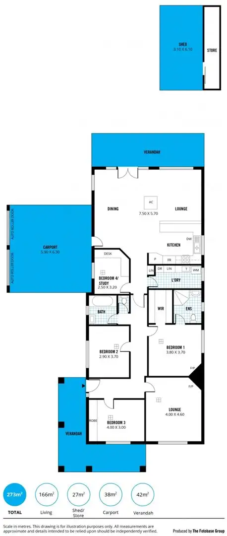 Floorplan of Homely house listing, 94 West Parkway, Colonel Light Gardens SA 5041