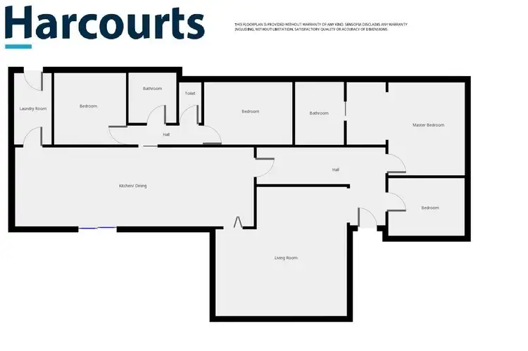 Floorplan of Homely house listing, 185 Elizabeth Street, Edenhope VIC 3318