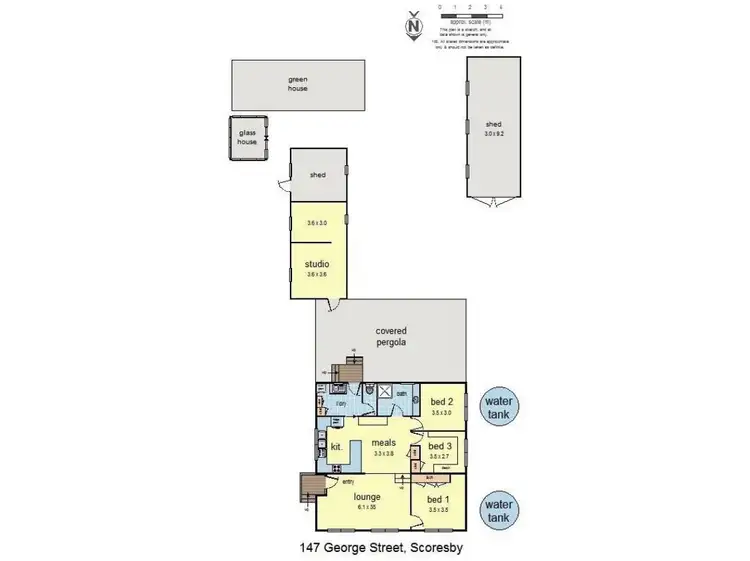 Floorplan of Homely house listing, 147 George Street, Scoresby VIC 3179