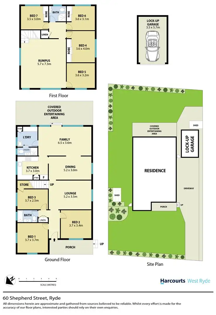 Floorplan of Homely house listing, 60 Shepherd Street, Ryde NSW 2112