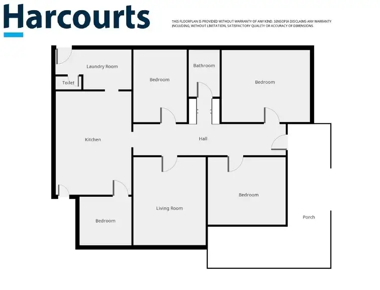 Floorplan of Homely house listing, 29 Taverner Street, Rainbow VIC 3424