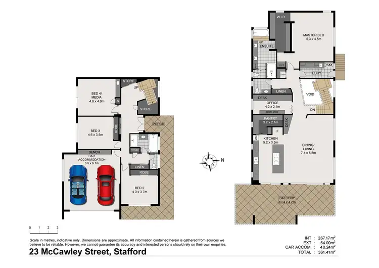 Floorplan of Homely house listing, 23 McCawley Street, Stafford QLD 4053