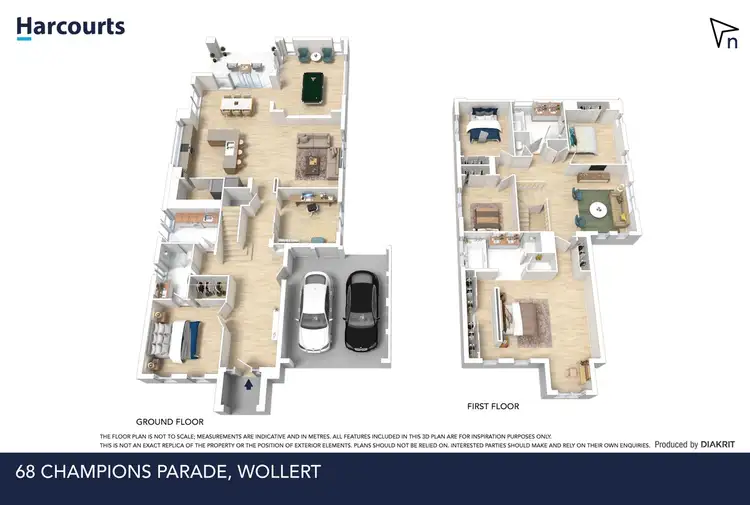 Floorplan of Homely house listing, 68 Champions Parade, Wollert VIC 3750