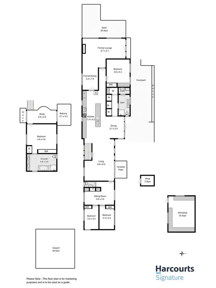 Floorplan of Homely house listing, 43 Beach Street, Bellerive TAS 7018