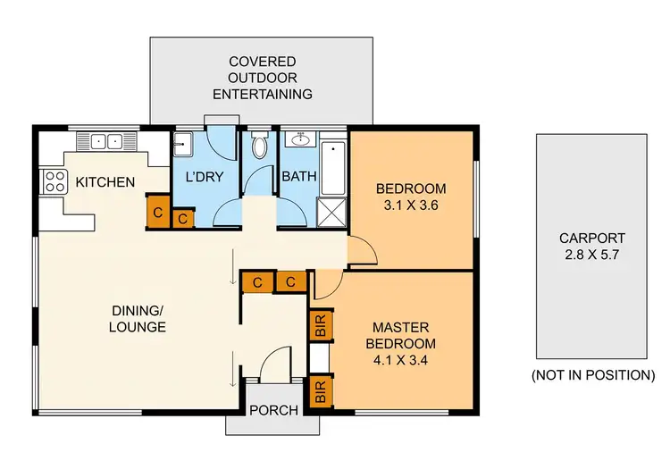 Floorplan of Homely house listing, 40 Pine Road, Bayswater VIC 3153
