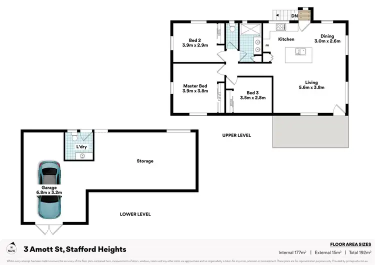 Floorplan of Homely house listing, 3 Amott Street, Stafford Heights QLD 4053