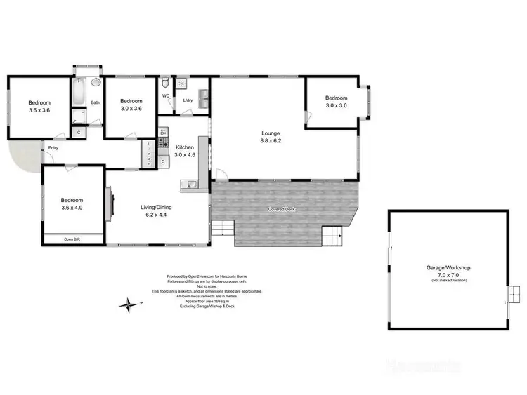Floorplan of Homely house listing, 23 Bells Parade, Somerset TAS 7322
