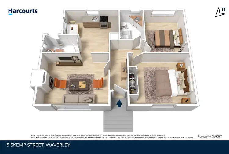 Floorplan of Homely house listing, 5 Skemp Street, Waverley TAS 7250