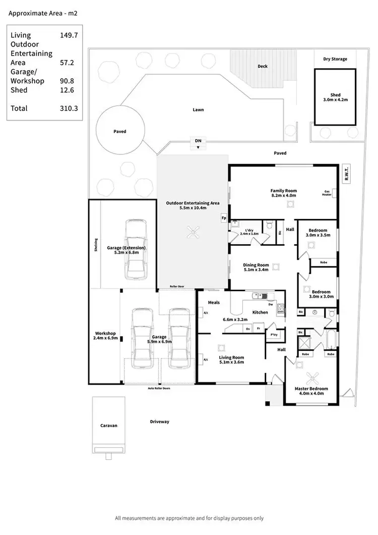 Floorplan of Homely house listing, 10 Duval Drive, Morphett Vale SA 5162