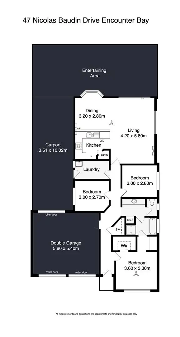 Floorplan of Homely house listing, 47 Nicolas Baudin Drive, Encounter Bay SA 5211