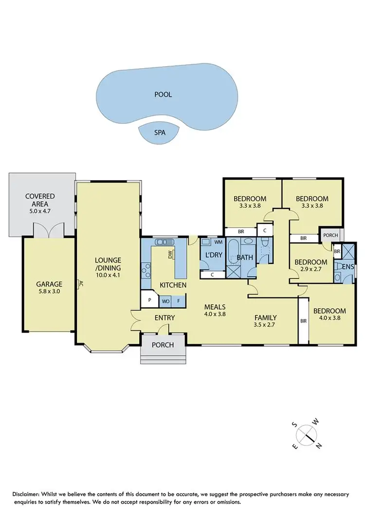 Floorplan of Homely house listing, 5 Silverdale Court, Doncaster East VIC 3109