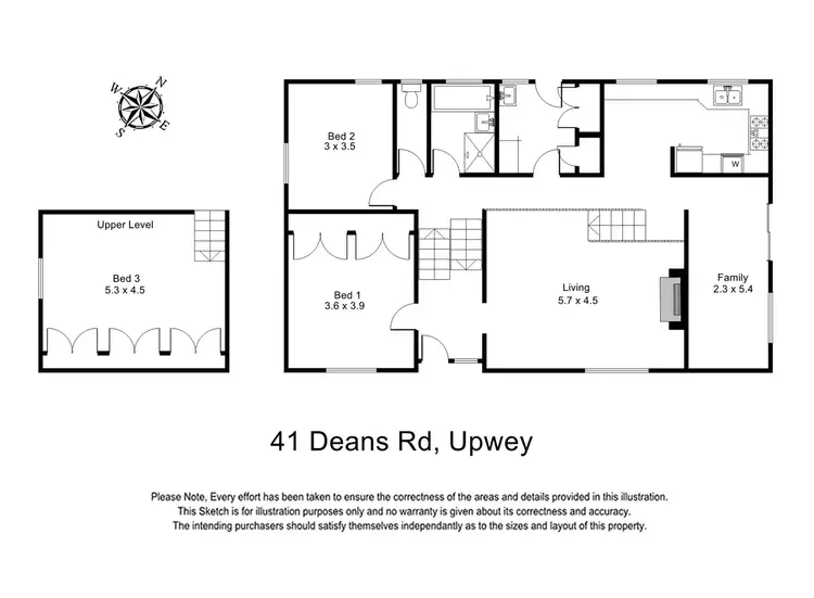 Floorplan of Homely house listing, 41 Deans Road, Upwey VIC 3158