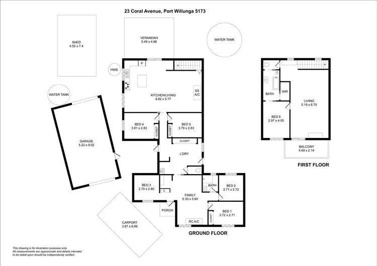 Floorplan of Homely house listing, 23 Coral Avenue, Port Willunga SA 5173