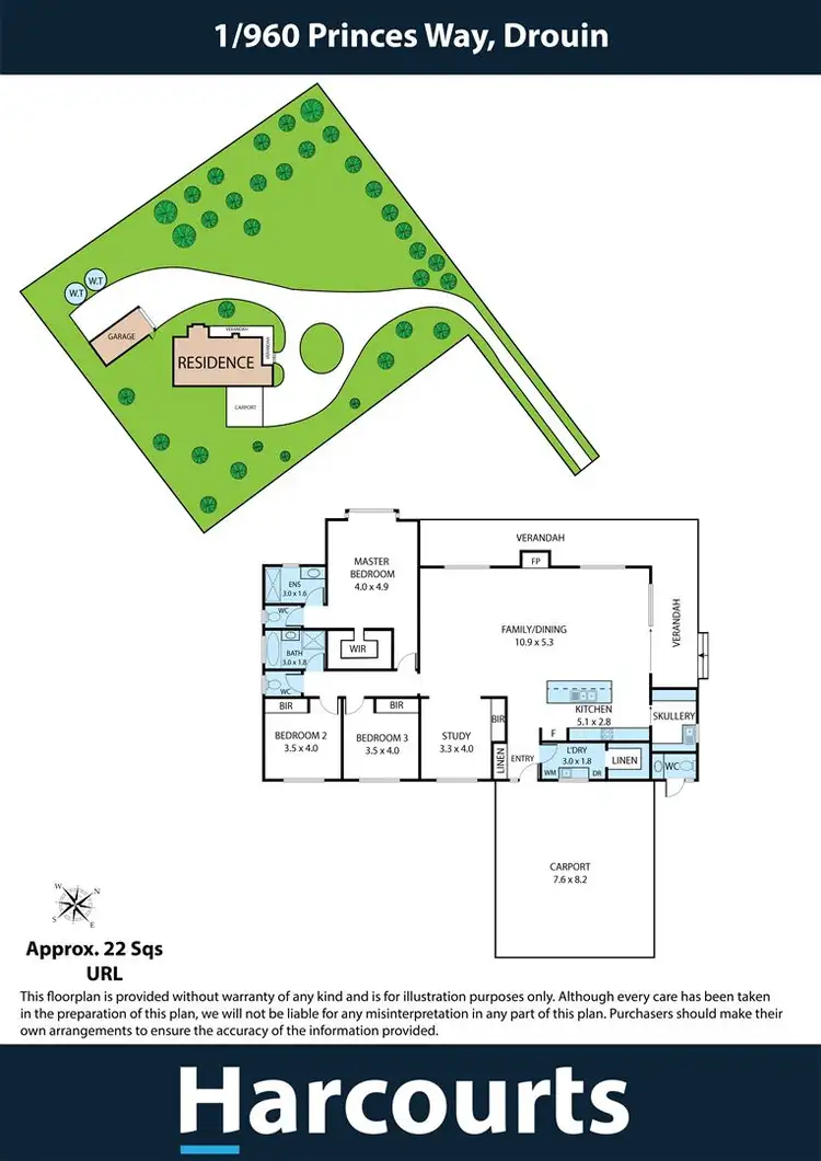 Floorplan of Homely house listing, Lot 1, 960 Princes Way, Drouin VIC 3818