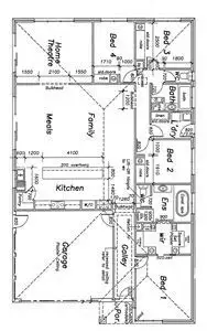 Floorplan of Homely house listing, 54 Lamington Drive, Tarneit VIC 3029
