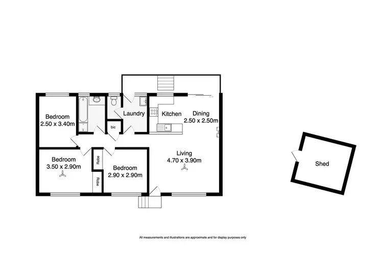 Floorplan of Homely house listing, 8 Manly Grove, Hayborough SA 5211