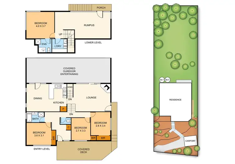 Floorplan of Homely house listing, 69 Government Road, The Basin VIC 3154