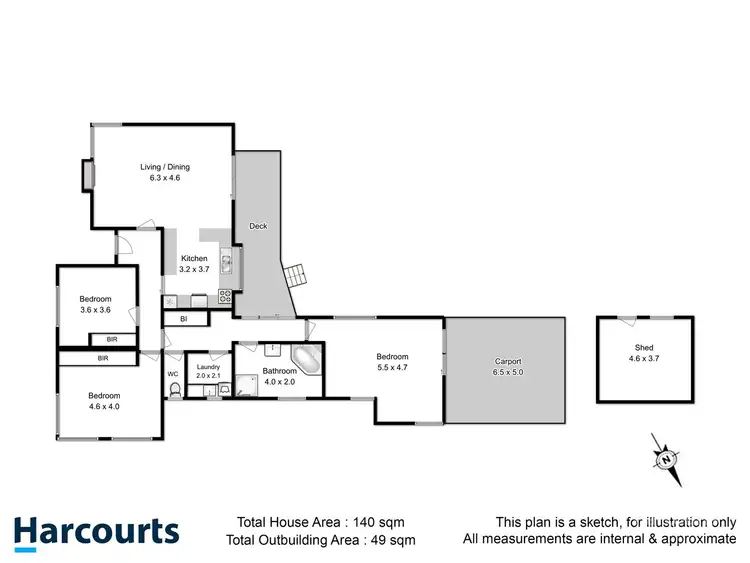 Floorplan of Homely house listing, 18 Natone Street, Lindisfarne TAS 7015