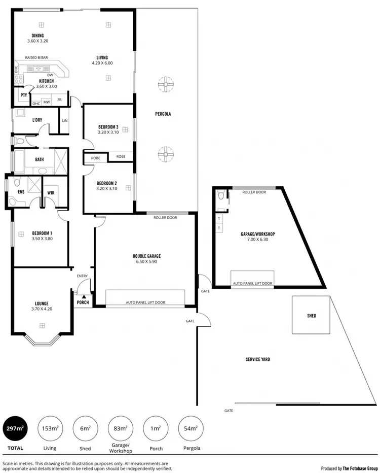 Floorplan of Homely house listing, 12 Railway Court, Walkley Heights SA 5098
