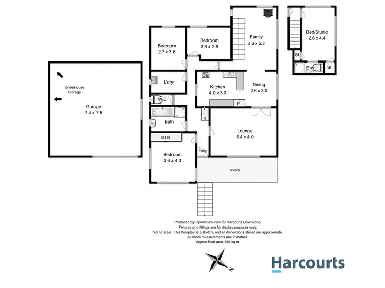 Floorplan of Homely house listing, 127 Nixon Street, Devonport TAS 7310
