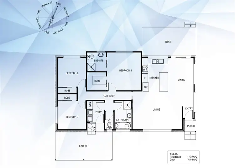Floorplan of Homely house listing, 16 Sycamore Road, Risdon Vale TAS 7016