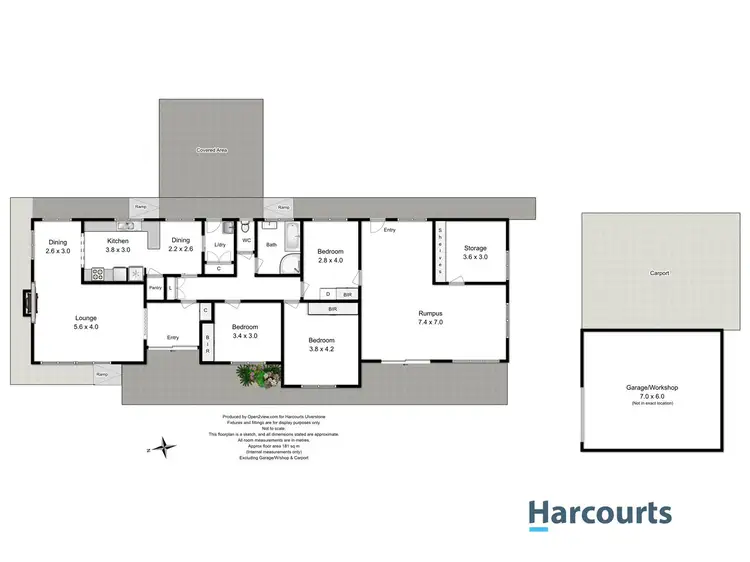 Floorplan of Homely house listing, 42 Trevor Street, Ulverstone TAS 7315