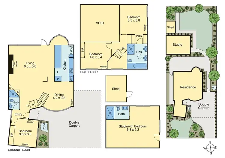 Floorplan of Homely house listing, 10 Cranwell Avenue, Strathmore VIC 3041