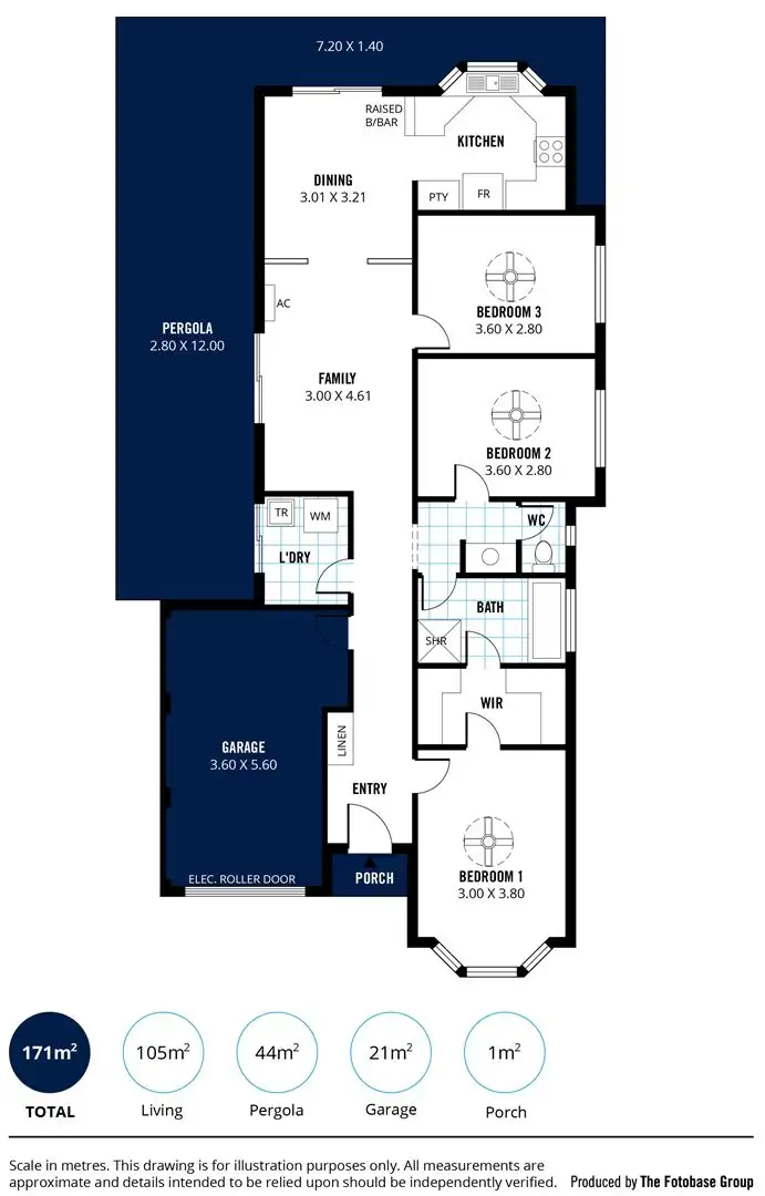 Floorplan of Homely house listing, 7 Agnes Gillespie Drive, Hayborough SA 5211