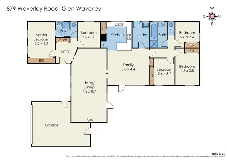 Floorplan of Homely house listing, 879 Waverley Road, Glen Waverley VIC 3150