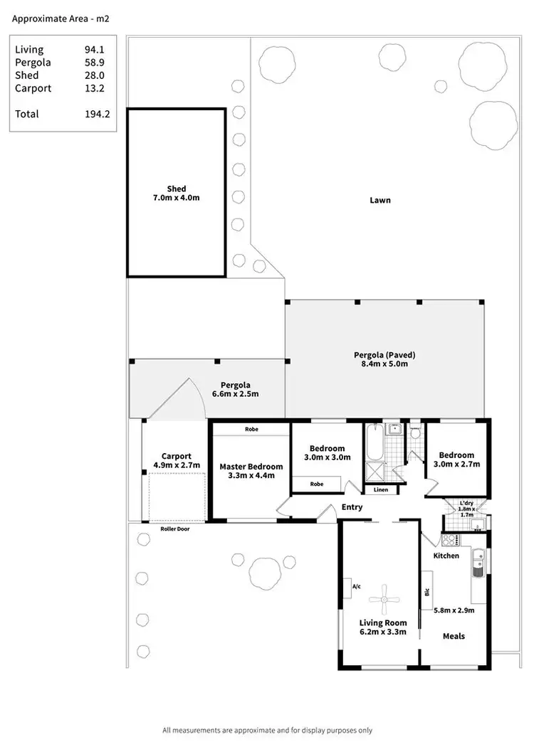 Floorplan of Homely house listing, 8 Playford Drive, Morphett Vale SA 5162