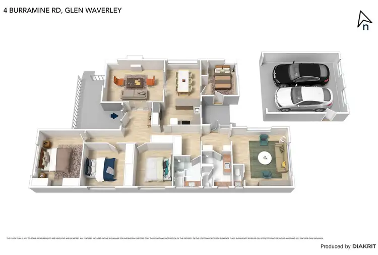 Floorplan of Homely house listing, 4 Burramine Road, Glen Waverley VIC 3150