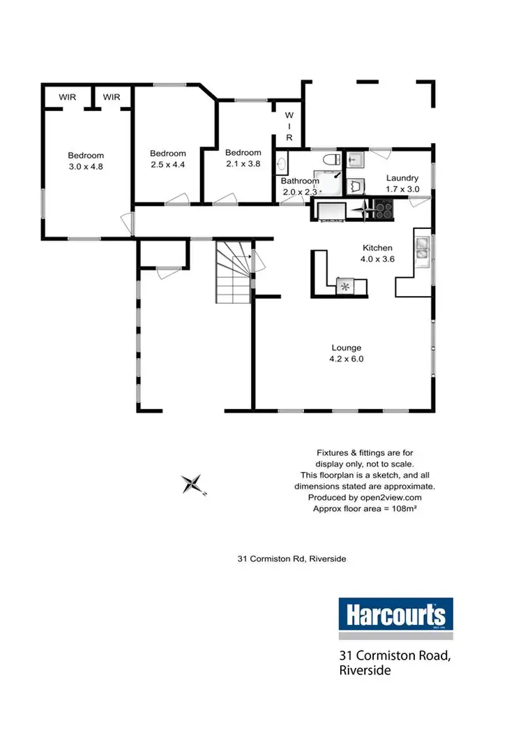 Floorplan of Homely house listing, 31 Cormiston Road, Riverside TAS 7250