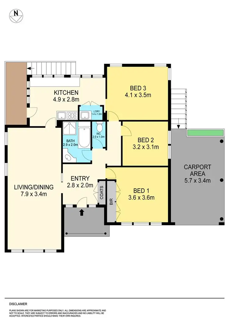 Floorplan of Homely house listing, 28 Glazebrook Street, Ballarat East VIC 3350