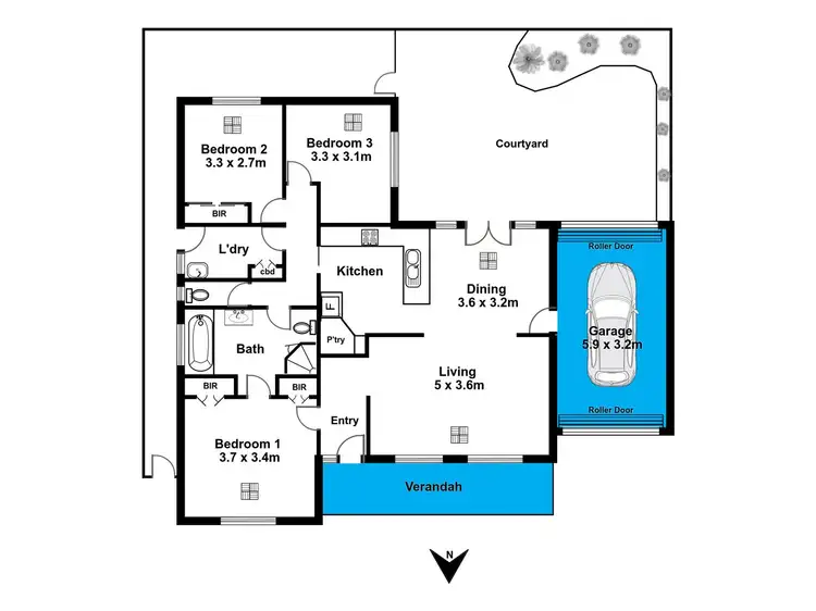 Floorplan of Homely house listing, 11 Hamilton Street, Somerton Park SA 5044